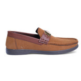 Elegant Brown Suede Loafers